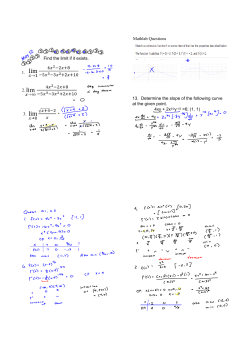 Find the limit if it exists. May 12 3. 2. 1. Mathlab Questions 13