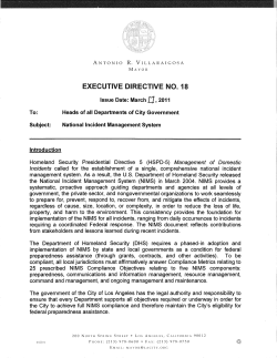 executive directive no. 18