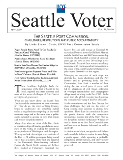 May - League of Women Voters of Seattle