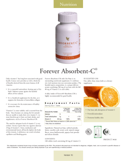 Forever Absorbent-C - Forever Living Products