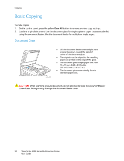 copier instructions.
