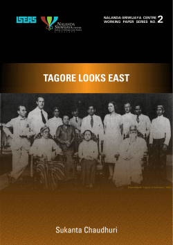 2 tagore looks east