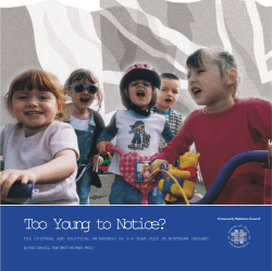 Too Young to Notice? - paulconnolly.net | home