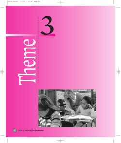 THEME 3 - Education Place