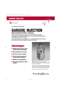 garasol&reg; injection - Merck Animal Health