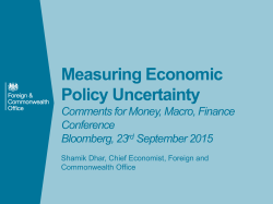 Dhar (comments) - Money Macro and Finance Research Group