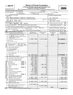 Return of Private Foundation Form 990-PF