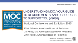 Understanding MOC