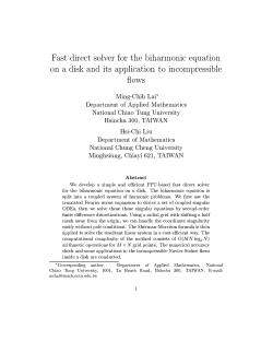 Fast direct solver for the biharmonic equation on a disk and its