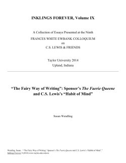 The Fairy Way of Writing