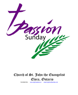 Church of St. John the Evangelist Elora, Ontario