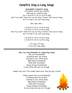 Evening Sing-a-Long