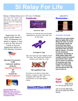 SI Relay For Life