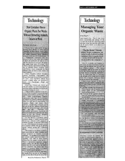 1997 New container stores organic waste for week