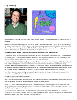 Cory Silverberg - Family Equality Council