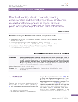Structural stability, elastic constants, bonding characteristics and