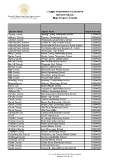 High-Progress Reward Schools