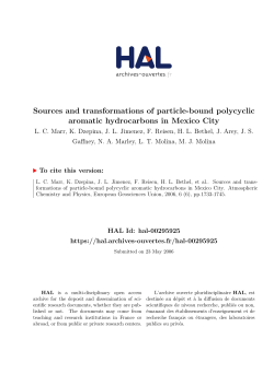 Sources and transformations of particle-bound polycyclic