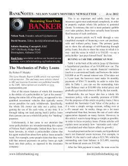 The Mechanics of Policy Loans