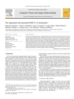 The segmented and annotated IAPR TC-12 benchmark