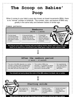 The Scoop on Babies` Poop
