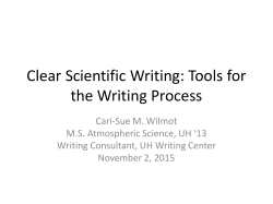 Purpose, purpose, purpose: A problem