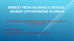 energy sources in kenya