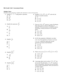 STudy Guide for Unit 2 test