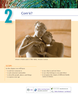2 Com`è?