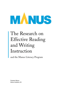 Scientific Basis for Manus Literacy Program, PDF