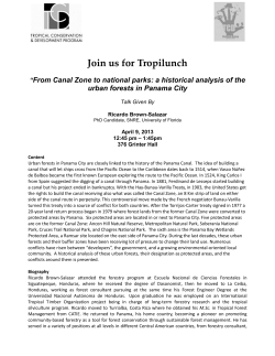 From Canal Zone to national parks