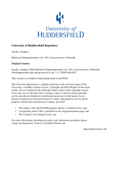 1377 poll tax for northamptonshire