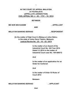 (appellate jurisdiction) civil appeal no. j &ndash; 02 &ndash; 1751