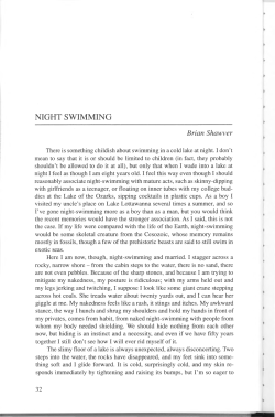 Night Swimming