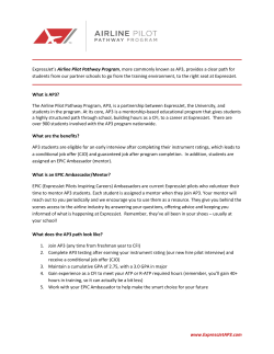 AP3 FAQ for Students - ExpressJet Airlines