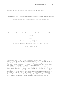Race, Ethnic Identity, and Cultural Values in the United