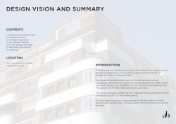 design vision and summary
