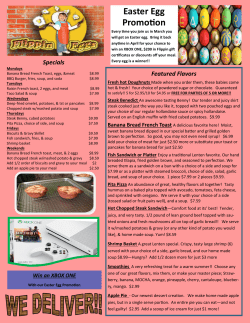 Featured Flavors for this month
