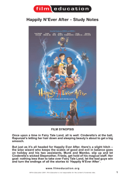 Happily N`ever After study notes