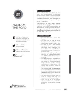 5-14-15_Rules_of_the_Road - Massachusetts Destination Imagination