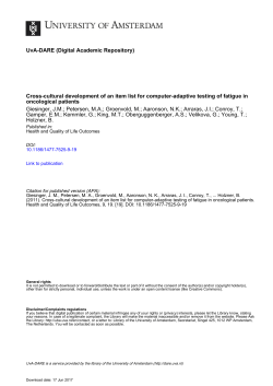 Cross-cultural development of an item list for computer