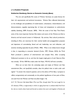 Katherine Hamburg - Willamette University