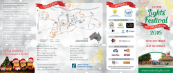 lights brochure - Loxton Lights Festival