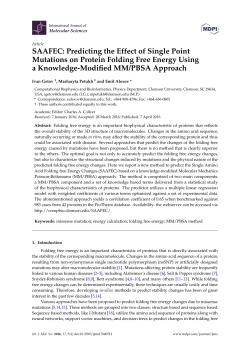 SAAFEC: Predicting the Effect of Single Point Mutations on Protein