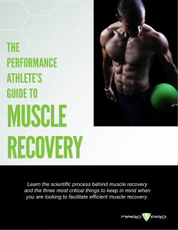 The Performance Athlete`s Guide To Muscle