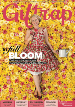 Giftrap Magazine, March 2014 - Australian Gift
