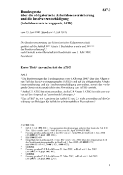1 vom 2 5 . J uni 1 9 8 2 ( S tandam 1 6 . J uli 2 0 1 2 ) D ie B