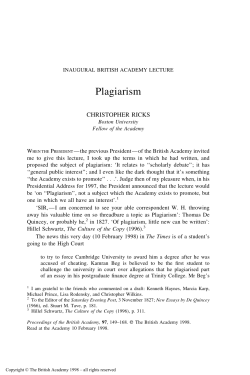 text - British Academy