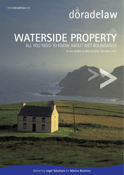 waterside property