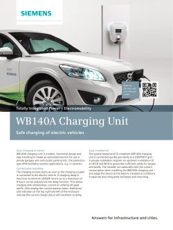 WB140A Charging Unit